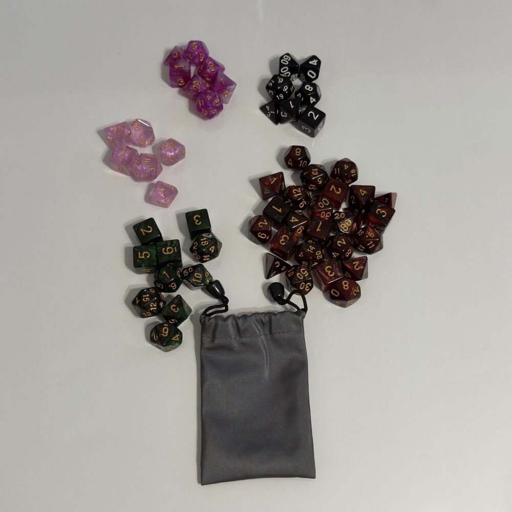 Die Series Dungeons and Dragons Table Dice / 55 Pieces